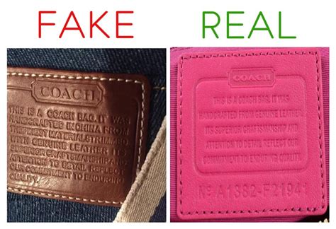 serial number coach bag fake vs real